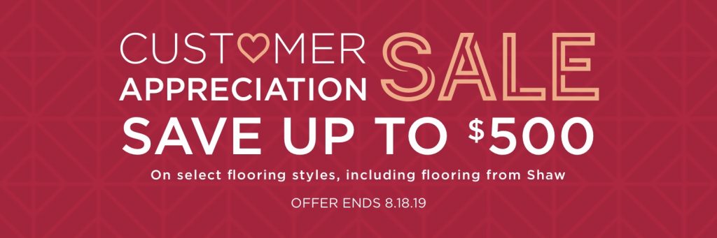 Customer appreciation sale | Pucher's Decorating Centers