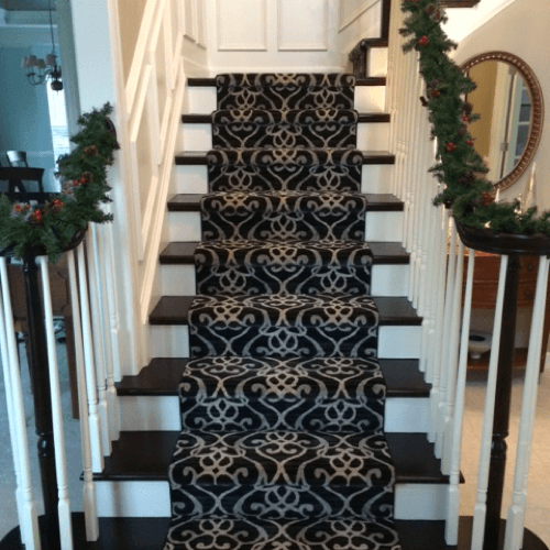 Puchers design stairway | Pucher's Decorating Centers