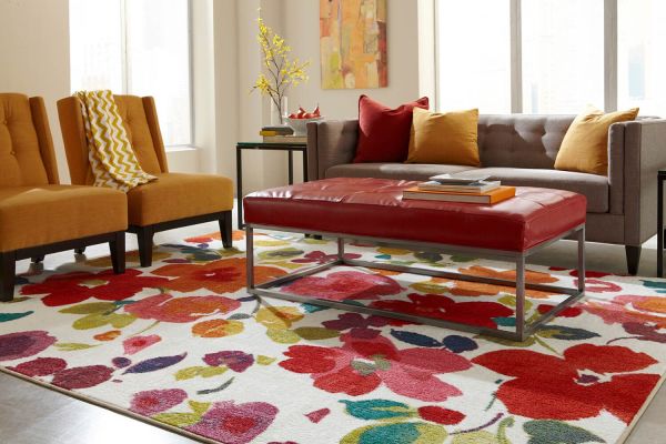 Fun Floral Rugs for Your Home | Pucher's Decorating Centers